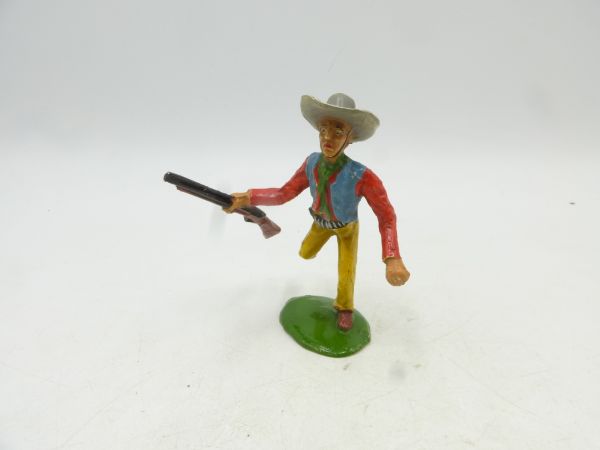Merten Cowboy running, rifle sideways - great painting