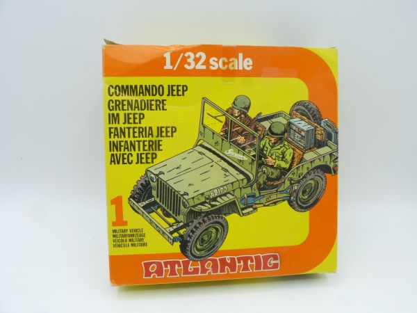 Atlantic 1:32 Empty box for Commando Jeep (No. 2154) - box in good condition