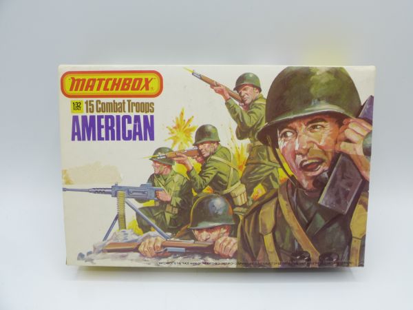 Matchbox 1:32 American Combat Troops, P-6003 - orig. packaging, complete