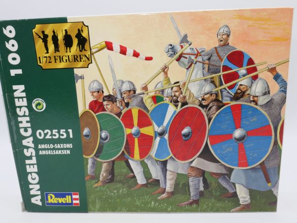 Revell 1:72 Anglo-Saxons, No. 2551 - on cast, rare cover