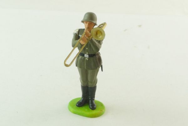 Preiser 7 cm Armed forces of Germany 1939; musician with trombone, No. 10250