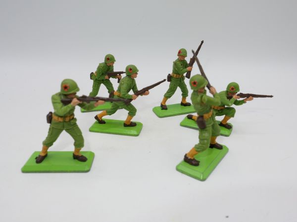 Britains Deetail Group of American soldiers 1st version - top condition