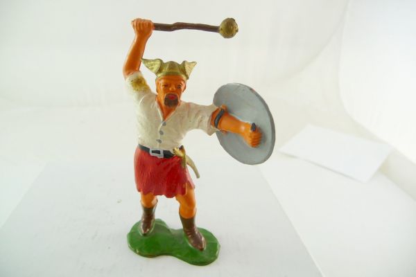 Heimo Viking with shield, mace raised (hard plastic)