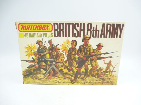 Matchbox 1:76 British 8th Army, Nr. P 5005 - OVP, lose, komplett