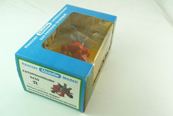 Elastolin 7 cm Rotary Potato digger, No. 4439 - orig. packing, top condition