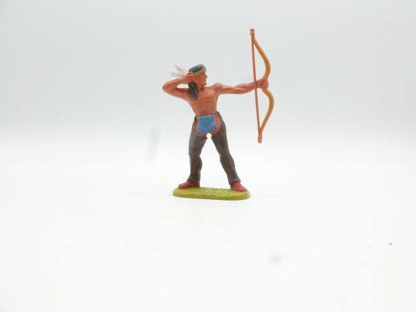 Elastolin 7 cm Indian with bow, No. 6880, J-figure