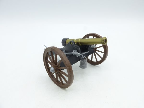 Timpo Toys Civil war cannon, dark brown wheels
