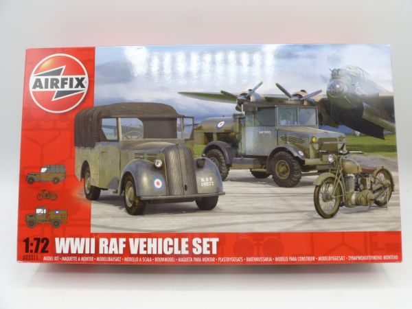 Airfix WW II RAF Vehicle Set, No. A03311 - orig. packaging, Red Box