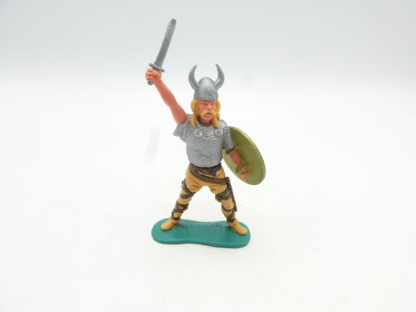 Timpo Toys Wikinger stehend / Chief mit Kurzschwert + Schild