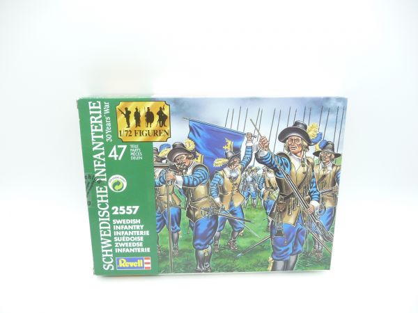 Revell 1:72 Swedish Infantry (30 Years War), No. 2557 - orig. packaging, sealed
