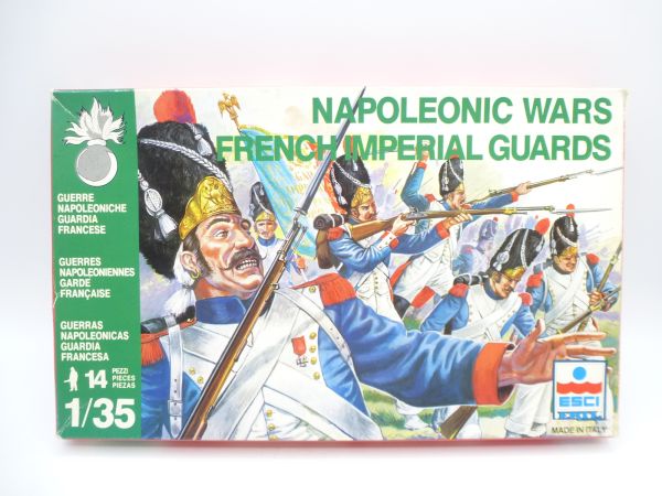 Esci 1:32 Nap. Wars French Imp. Guards, No. 5505 - orig. packaging, on cast