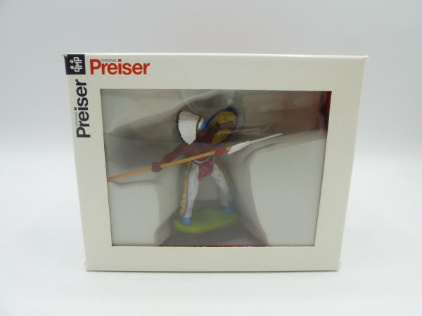 Preiser 7 cm Indian throwing spear, No. 6822 - orig. packaging, brand new