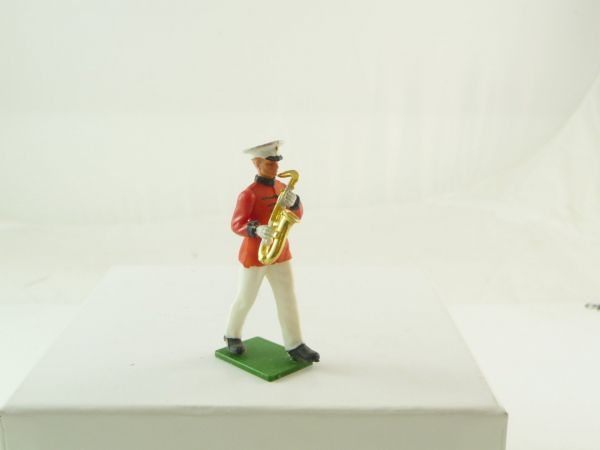 Britains Swoppets US-Marine Corps Band - Musician marching