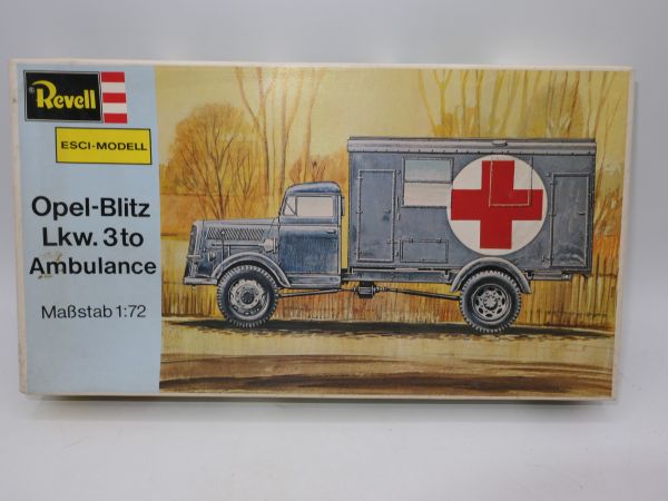 Revell 1:72 Opel Blitz LKW 3to Ambulance, Nr. H 2308 - OVP, verschlossene Box