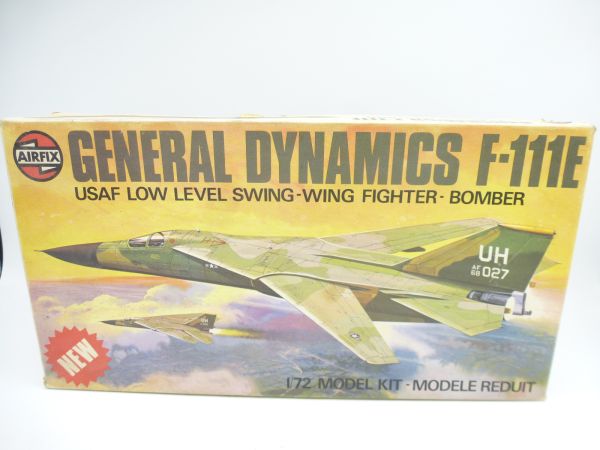 Airfix 1:72 GENERAL DYNAMICS F-111E USAF Low Level Swing Wing Fighter