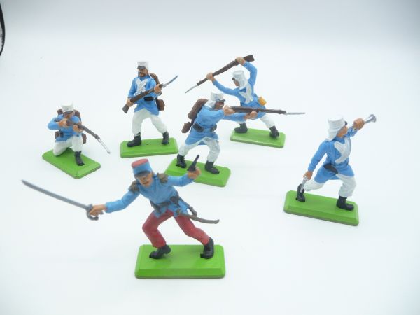 Britains Deetail Foreign Legionnaires (6 figures) - complete set, very good condition