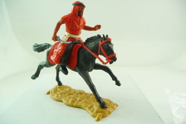 Timpo Toys Arab riding, red, inside dress black - great colour combination