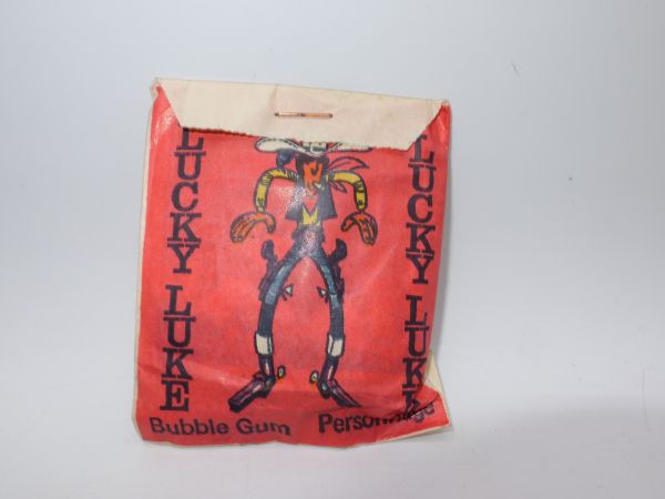 Dargaud Lucky Luke chewing gum figure surprise - unopened bag