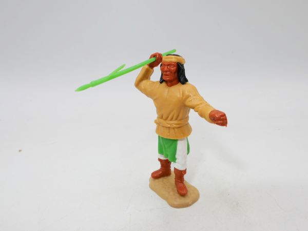 Timpo Toys Apache beige, mit Speer - original, Unterteilvariante, tolle Kombi