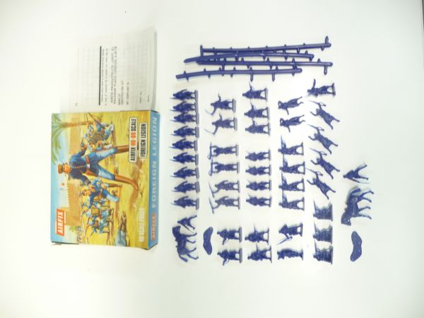 Airfix 1:72 Foreign Legion, S10-69 - orig. packaging, old box, figures loose but complete, box top