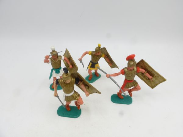 Timpo Toys 4 Römer - Schilde mit Defekten