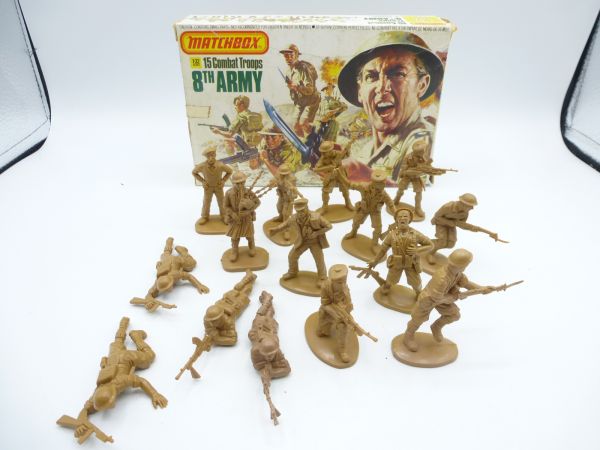 Matchbox 1:32 8th Army, No. P6005 - orig. packaging, figures complete