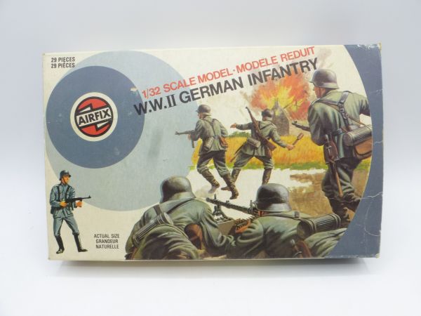 Airfix 1:32 WW II German Infantry, No. 51451-2 - orig. packaging, complete