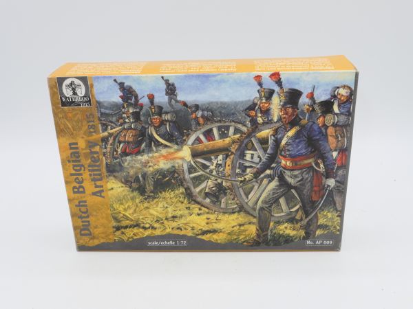 Waterloo 1815 Dutch Belgian Artillery 1815, AP 009 - orig. packaging, on cast