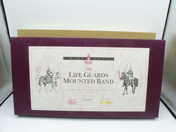 Britains Metall Limited Edition Collectors Model "The Life Guards Mounted Band" Set 1