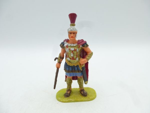Elastolin 7 cm Centurion standing, No. 8412 - great early painting