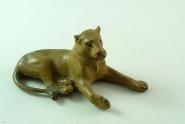 Lineol Lioness lying (compound) - good condition, see photos