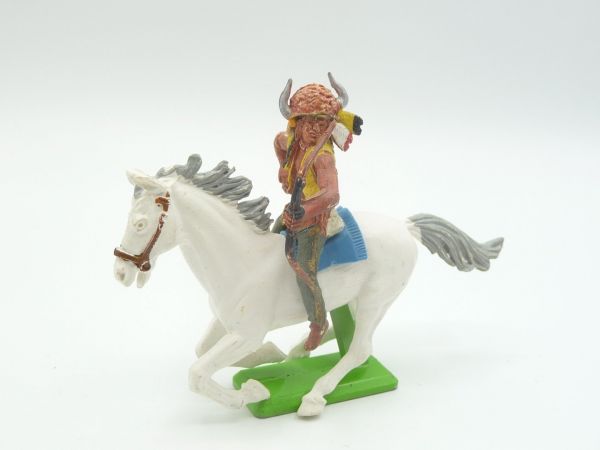 Britains Deetail Indian riding with bow - great modification