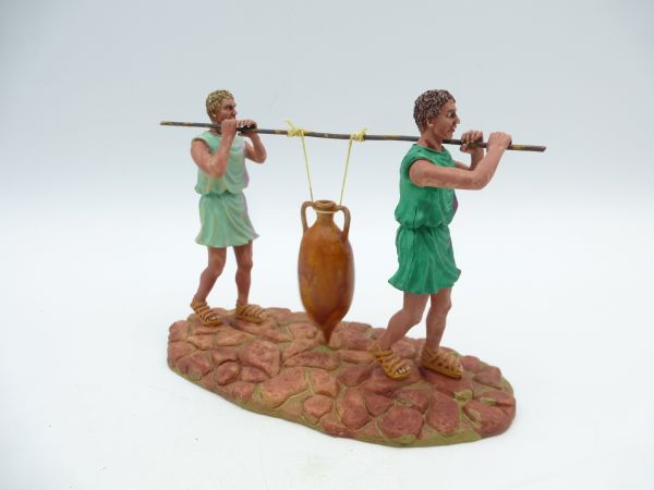 Germania 2 Roman slaves, carrying wine amphora, No. 01008