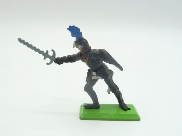 Britains Deetail Black knight jabbing with sword