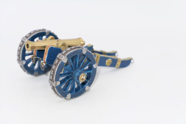 Cannon made of metal (length 13 cm) - high quality workmanship, great item