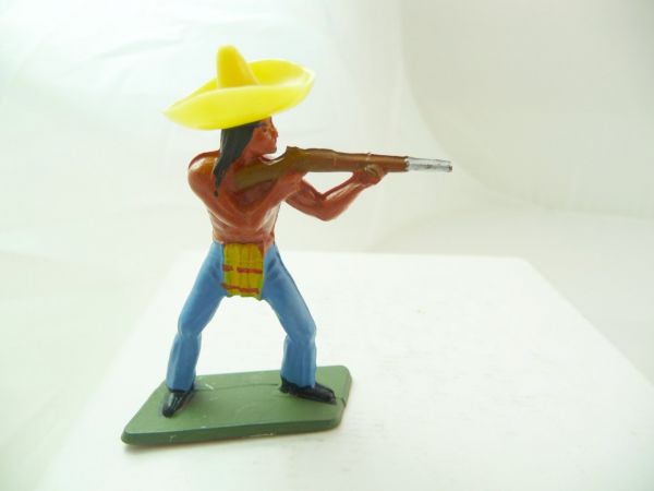 Starlux Indian standing firing - with great sombrero, modification