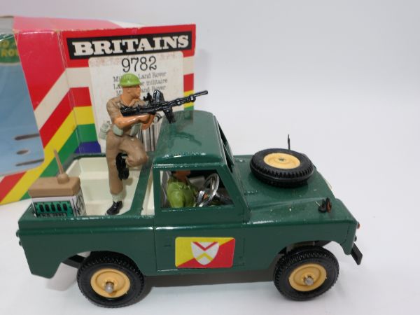 Britains Military Land Rover, No. 9782 - orig. packaging, contents brand new