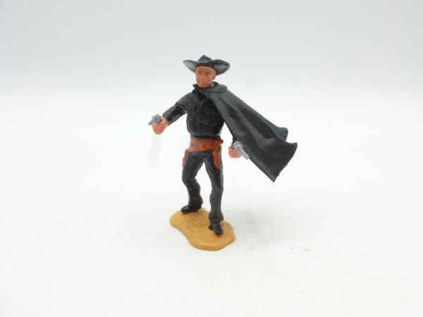 Timpo Toys Cowboy 2nd version with cape (not Timpo) + 2 pistols