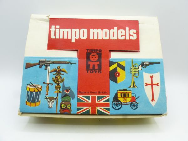 Timpo Toys Original Schüttbox mit Indianern 3. Version - ladenneu