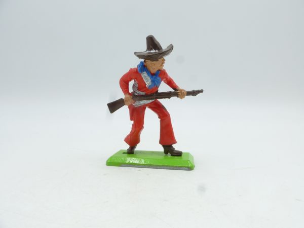 Britains Deetail Mexican advancing, rifle in front of body, red