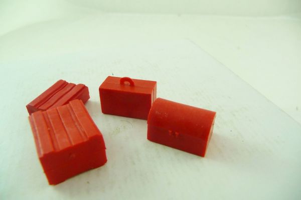 Timpo Toys 4 Gepäckstücke, rot