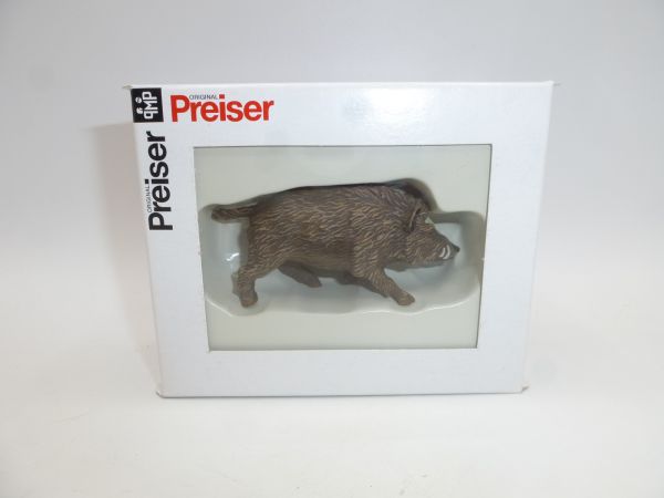 Preiser Wildschwein / Eber, Nr. 47712 bzw. 5970 - OVP, ladenneu