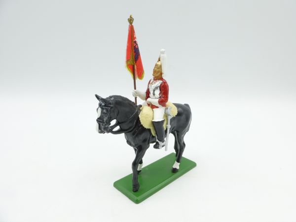 Britains Life Guards: Flag bearer on horseback