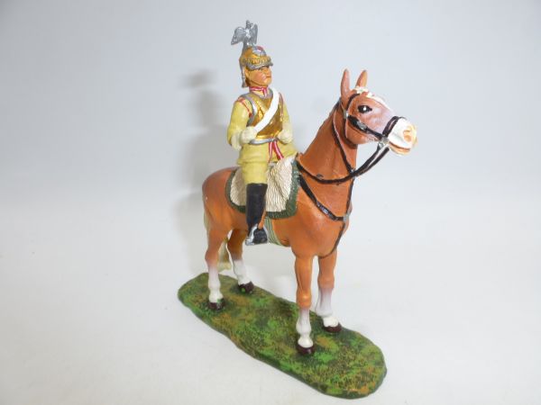 Napoleonischer Reiter - toller 7 cm Lineol-Umbau