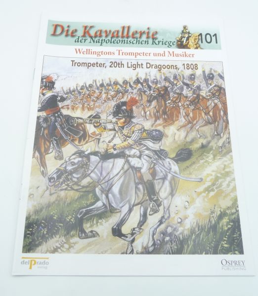 del Prado Bestimmungsheft Nr. 101 Trompeter, 20th Light Dragoons 1808