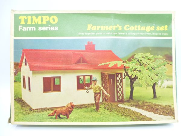 Timpo Toys Farm Series: Farmer's Cottage Set, Ref. No. 168