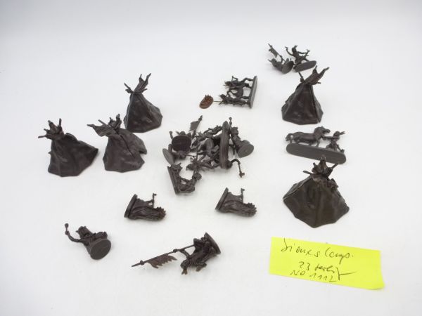 Atlantic 1:72 Far-West-Story: Sioux Camp, No. 1112 -23 parts, see photo