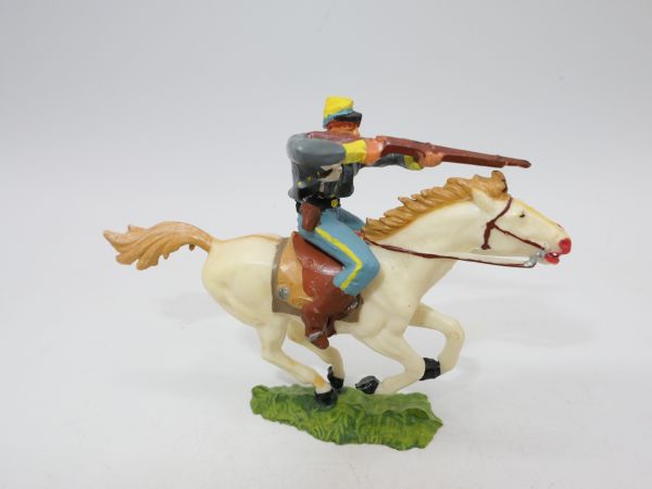 Southerner on horseback, shooting rifle - great 4 cm modification