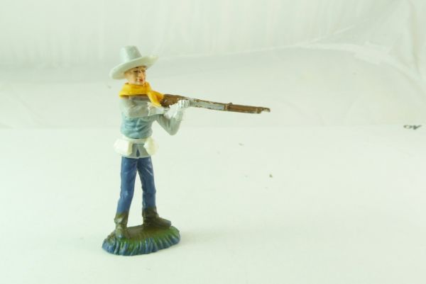 Nardi Confederate Army soldier, firing with rifle - early figure