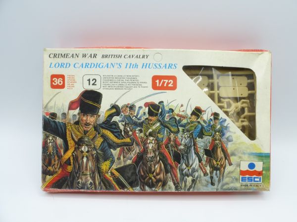 Esci 1:72 Crimean War, British Cavalry, Lord Cardigan's 11th Hussars - orig. packaging